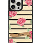 iPhone Leather Grip Case - Rose