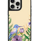 iPhone Leather Grip Case - Orchid