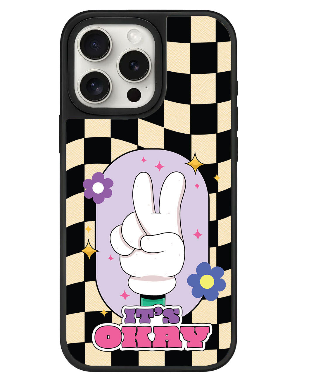 iPhone Leather Grip - It's OK