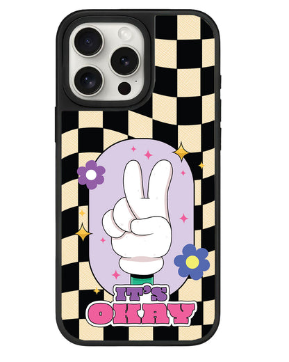 iPhone Leather Grip - It's OK