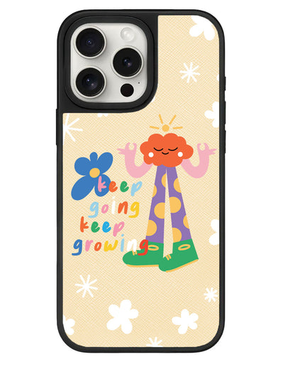 iPhone Leather Grip - Keep Growing