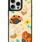 iPhone Leather Grip Case - Ladybug & Bee