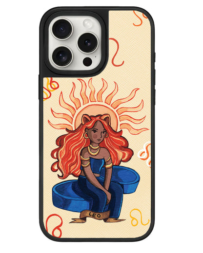 iPhone Leather Grip - Leo