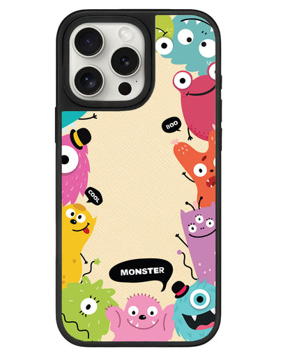 iPhone Leather Grip - Little Monster