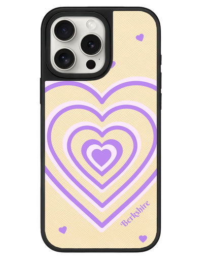 iPhone Leather Grip - Love Pattern 3.0