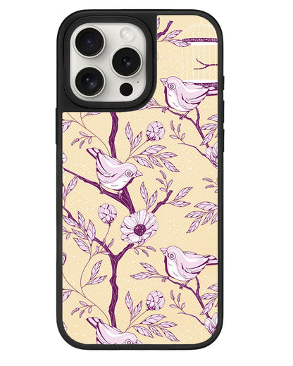 iPhone Leather Grip - Lovebird Monochrome 5.0