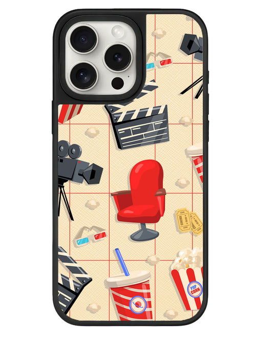 iPhone Leather Grip Case - Movienight