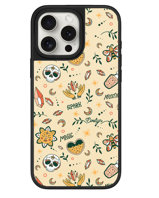 iPhone Leather Grip - Mystic