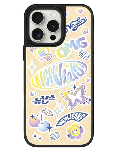 iPhone Leather Grip - New Jeans OMG 1.0