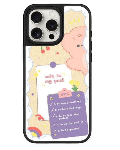 iPhone Leather Grip - Note to my Past