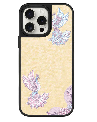 iPhone Leather Grip - Peacock 1.0