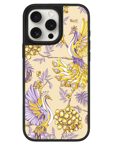 iPhone Leather Grip - Peacock 3.0