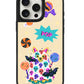 iPhone Leather Grip Case - Puppy Monster