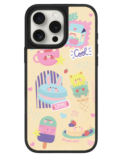 iPhone Leather Grip - Sweet Cafe