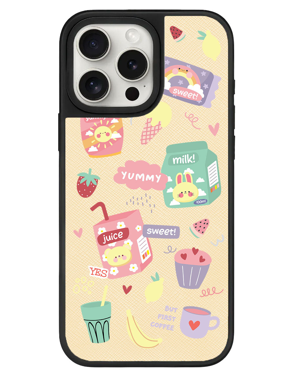 iPhone Leather Grip - Sweet Yummy