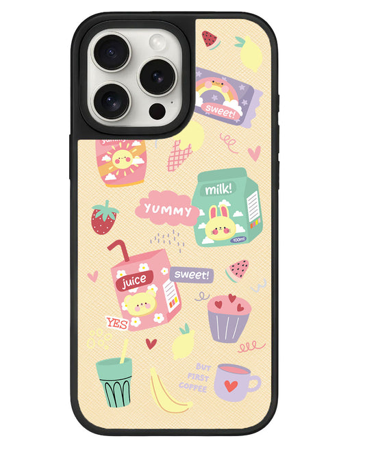 iPhone Leather Grip - Sweet Yummy