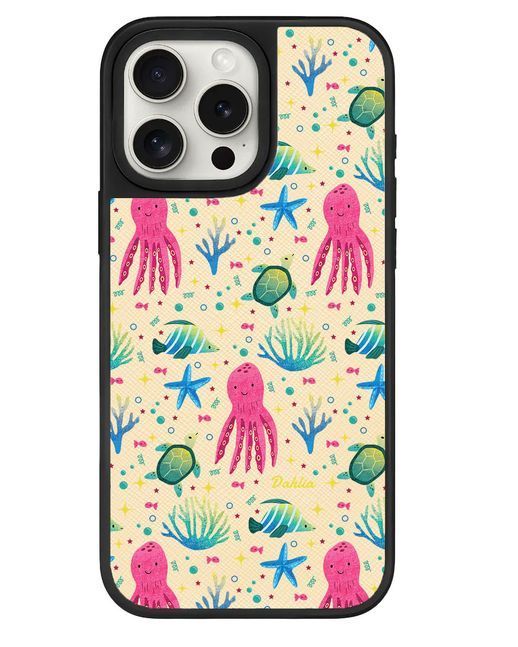 iPhone Leather Grip - Underwater Dreams 2.0