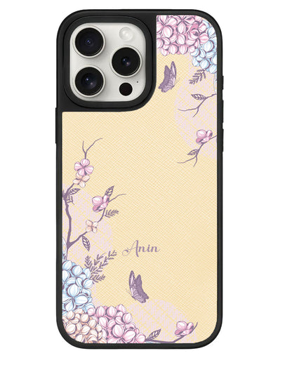 iPhone Leather Grip - Batik Floral