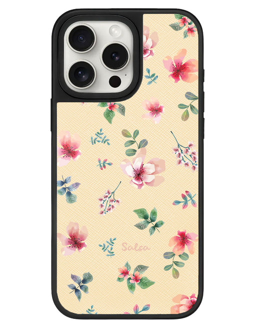 iPhone Leather Grip Case - Botanical Garden 5.0