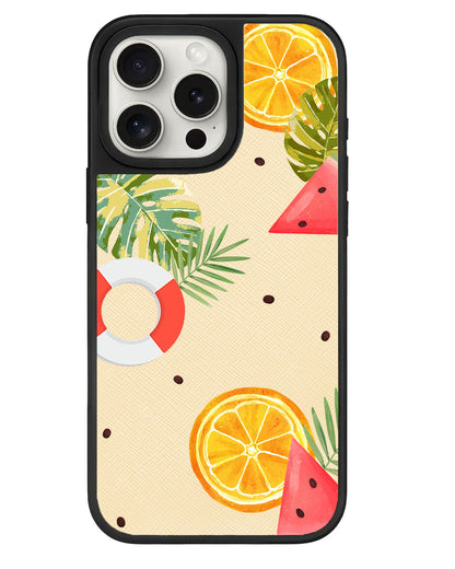 iPhone Leather Grip - Caribbean Vibes