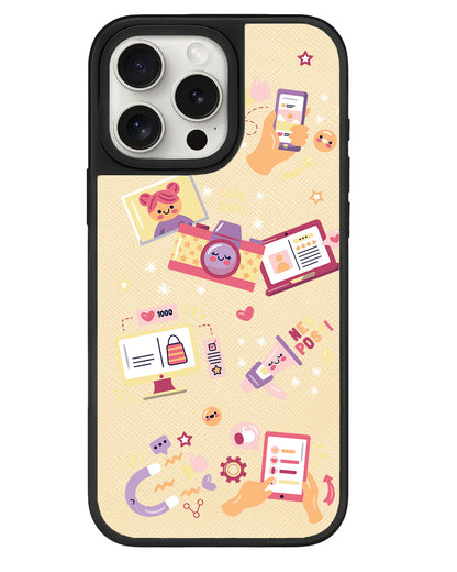 iPhone Leather Grip - Content Creator