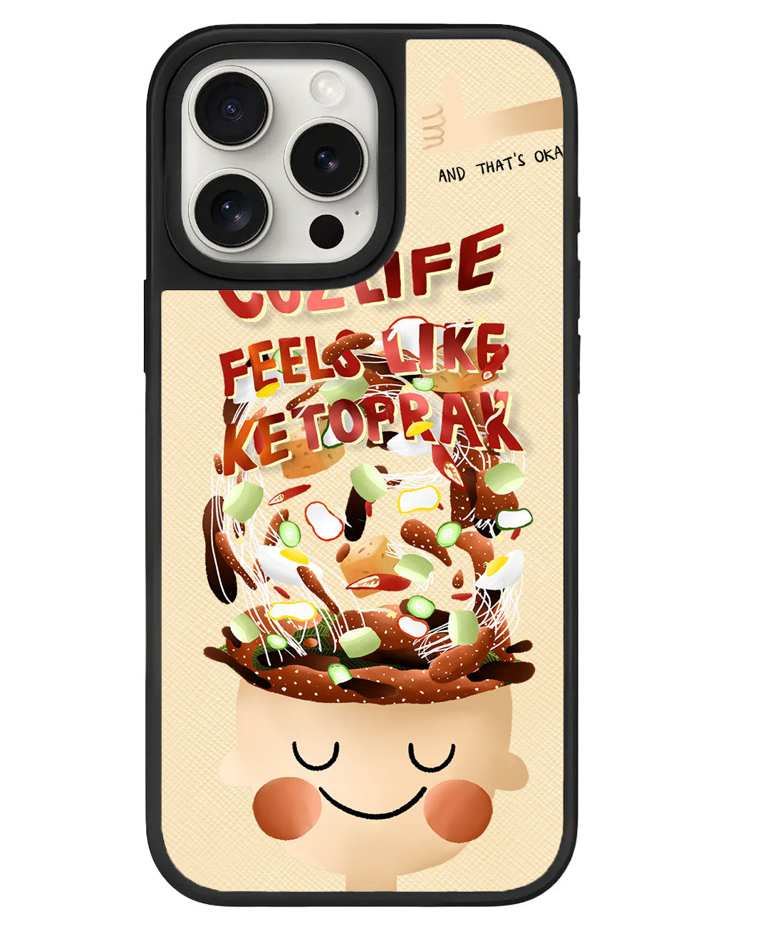 iPhone Leather Grip Case - Ketopuns