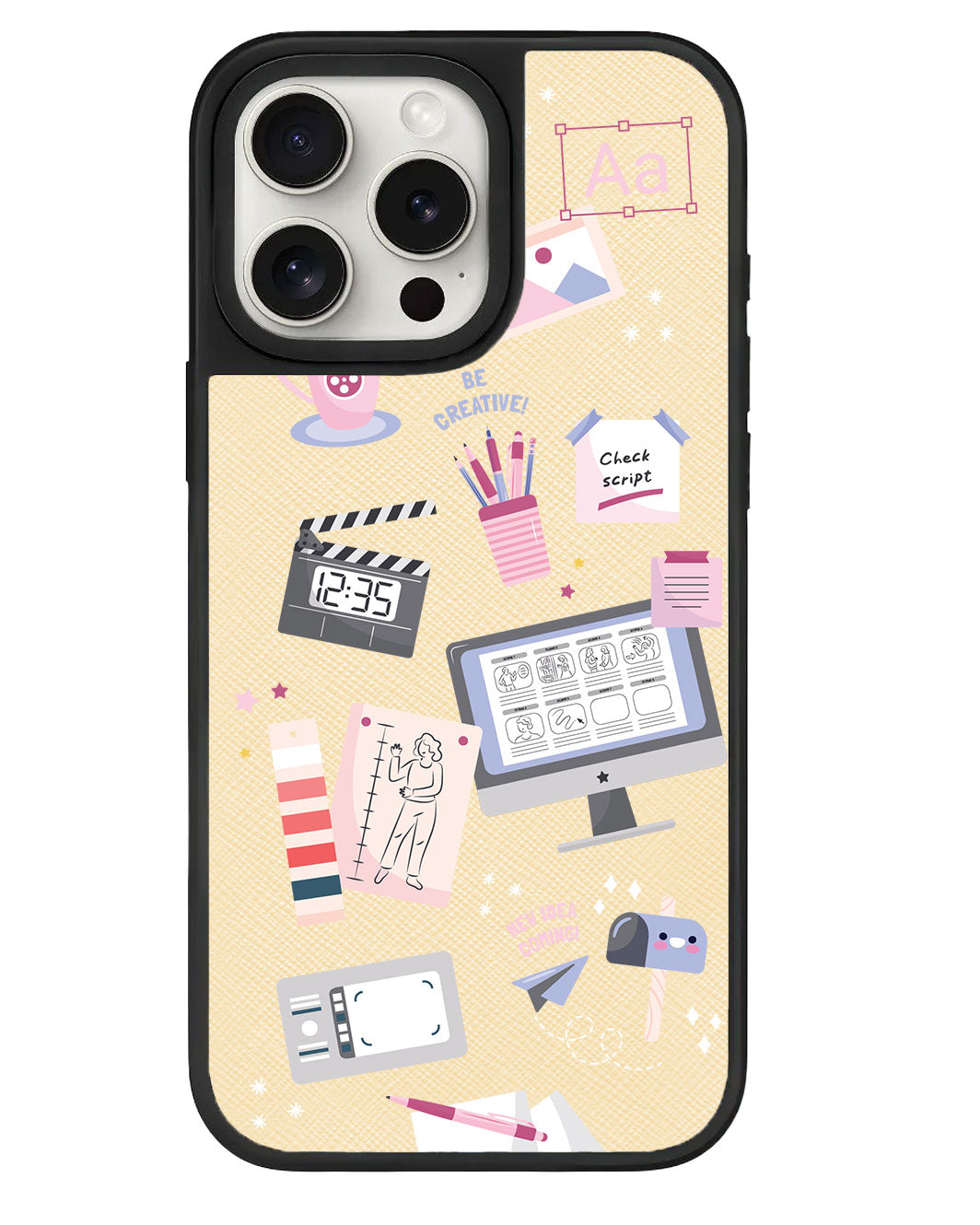 iPhone Leather Grip - Designer