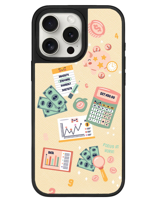 iPhone Leather Grip - Finance