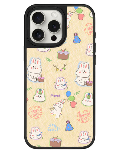 iPhone Leather Grip - Fun Party