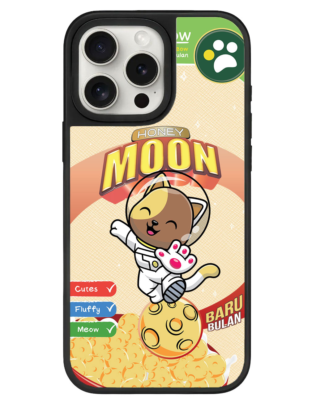 iPhone Leather Grip - Honey Moon