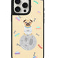 iPhone Leather Grip Case - Pugstronaut