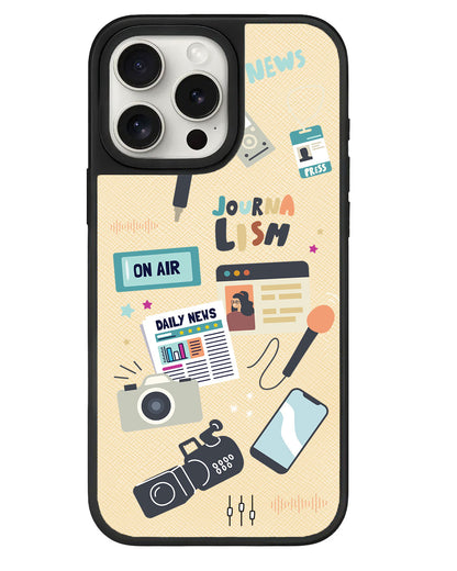 iPhone Leather Grip - Journalist