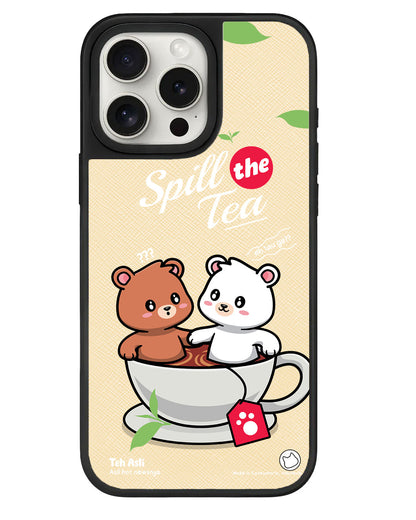 iPhone Leather Grip - Spill the Tea