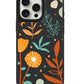 iPhone Leather Grip Case - Autumn Botanical