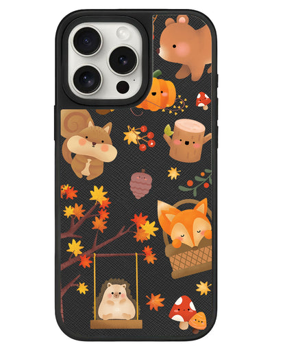 iPhone Leather Grip - Autumn