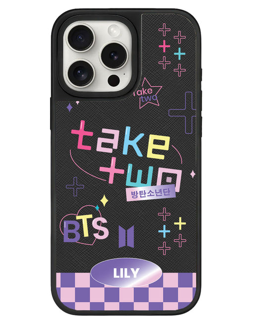 iPhone Leather Grip - BTS Take Two