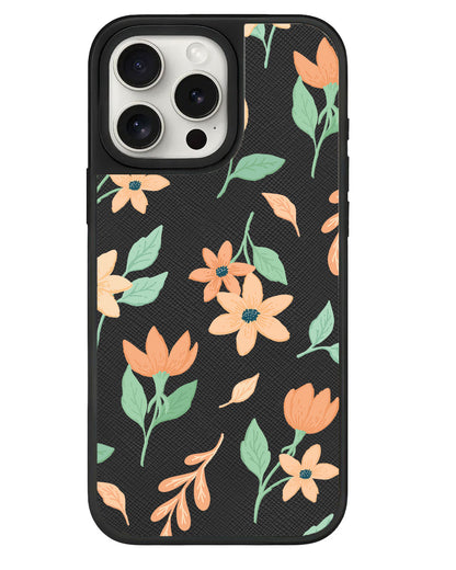 iPhone Leather Grip - Birth Flower 4.0