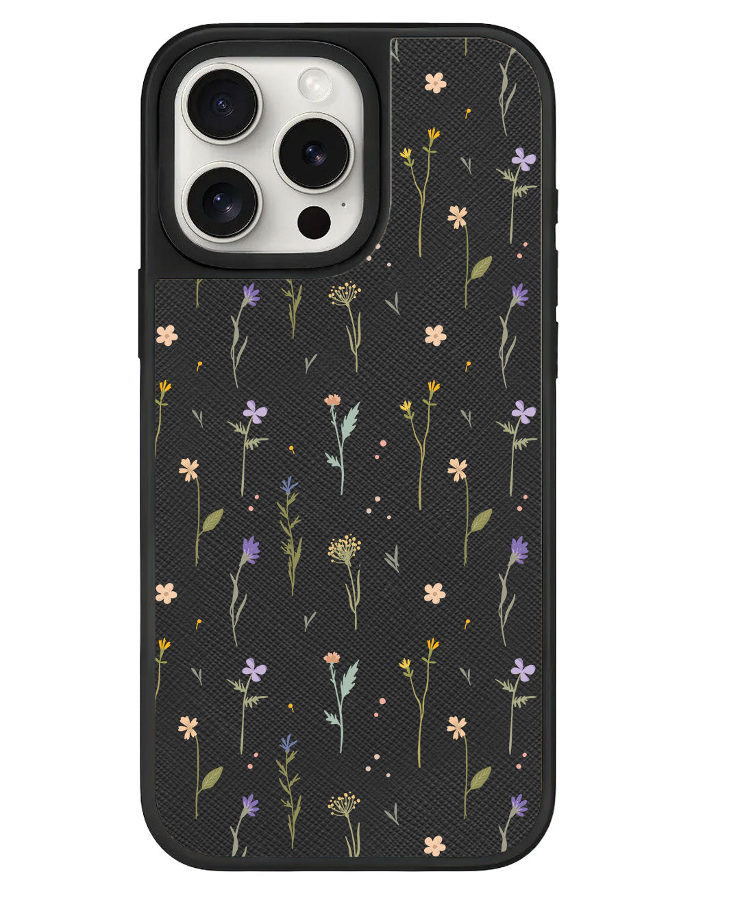 iPhone Leather Grip Case - Botanical Garden 2.0