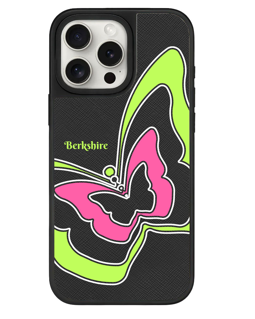 iPhone Leather Grip - Butterfly Pattern 3.0