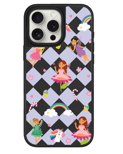 iPhone Leather Grip - Tiny Fairy
