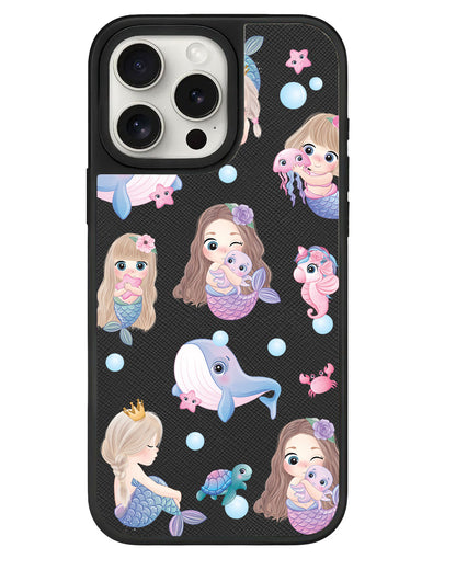 iPhone Leather Grip - Little Mermaid
