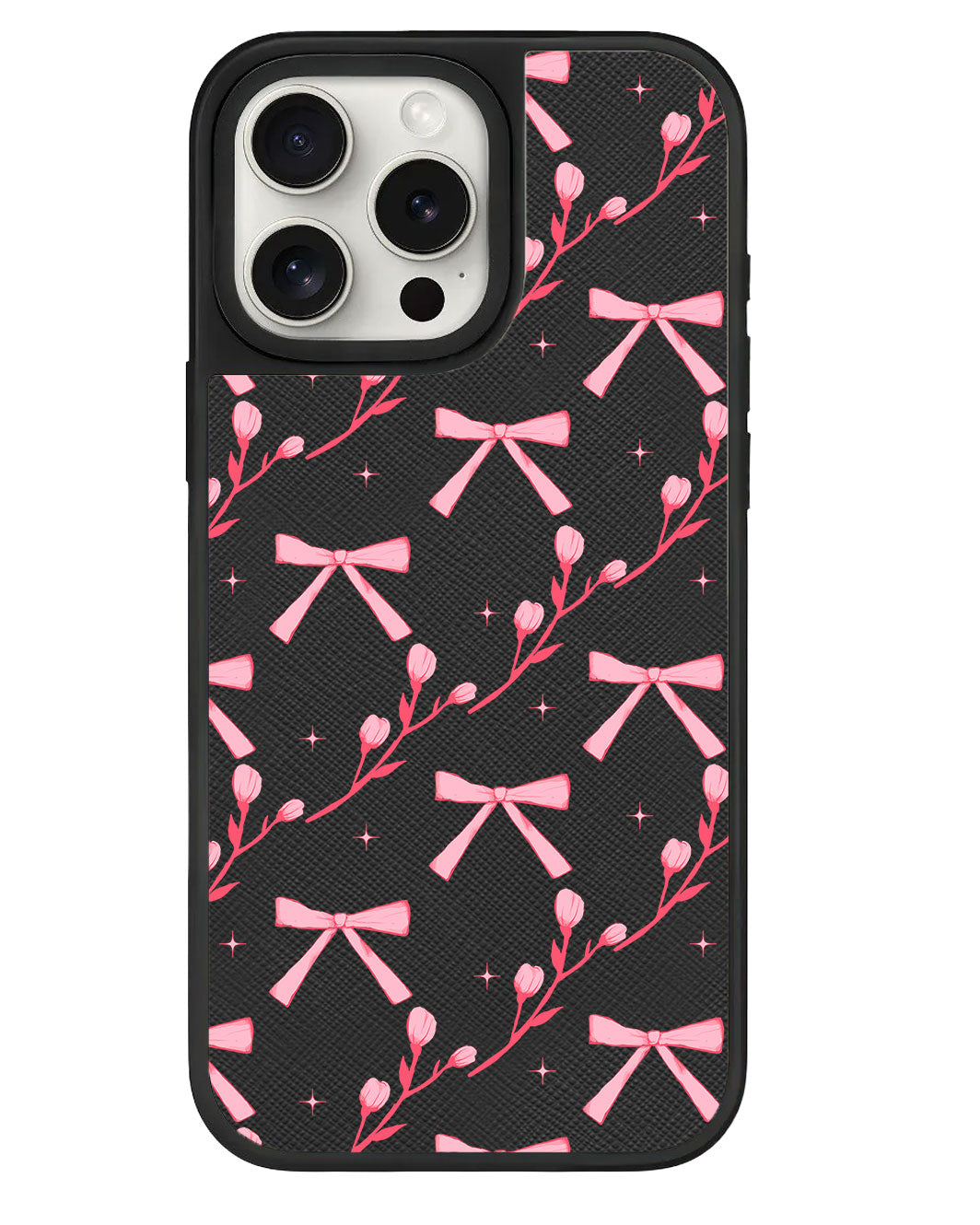 iPhone Leather Grip - Coquette Floral