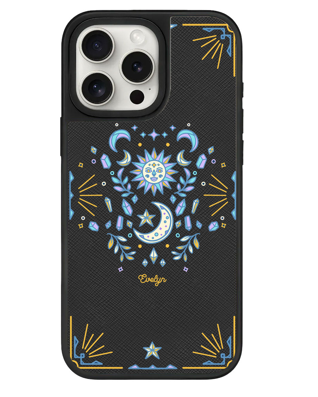 iPhone Leather Grip - Cosmic Dream