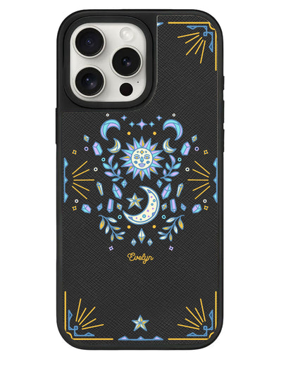 iPhone Leather Grip - Cosmic Dream