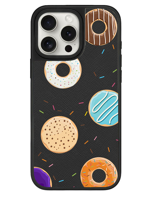 iPhone Leather Grip - Doughnut