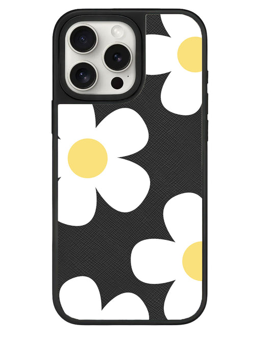 iPhone Leather Grip Case - Daisy 4.0