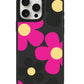 iPhone Leather Grip - Daisy Hot Pink