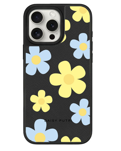 iPhone Leather Grip - Daisy Skies