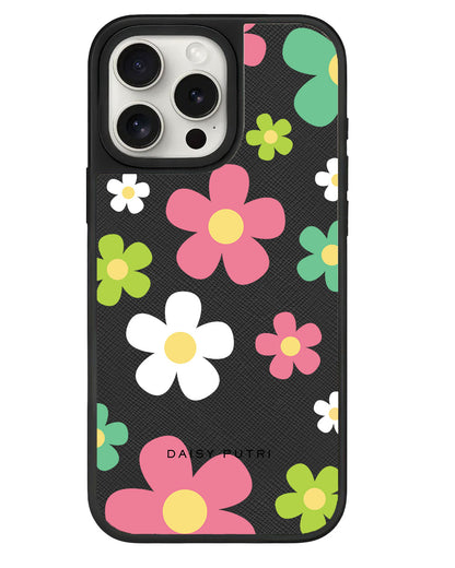 iPhone Leather Grip - Daisy Wild