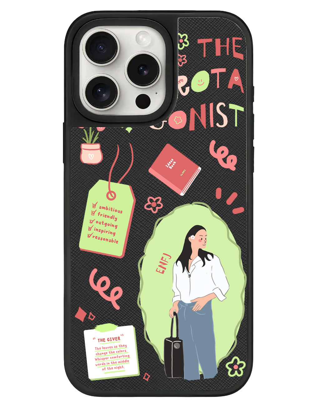 iPhone Leather Grip - ENFJ